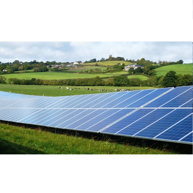 500 KW hybrid solar system