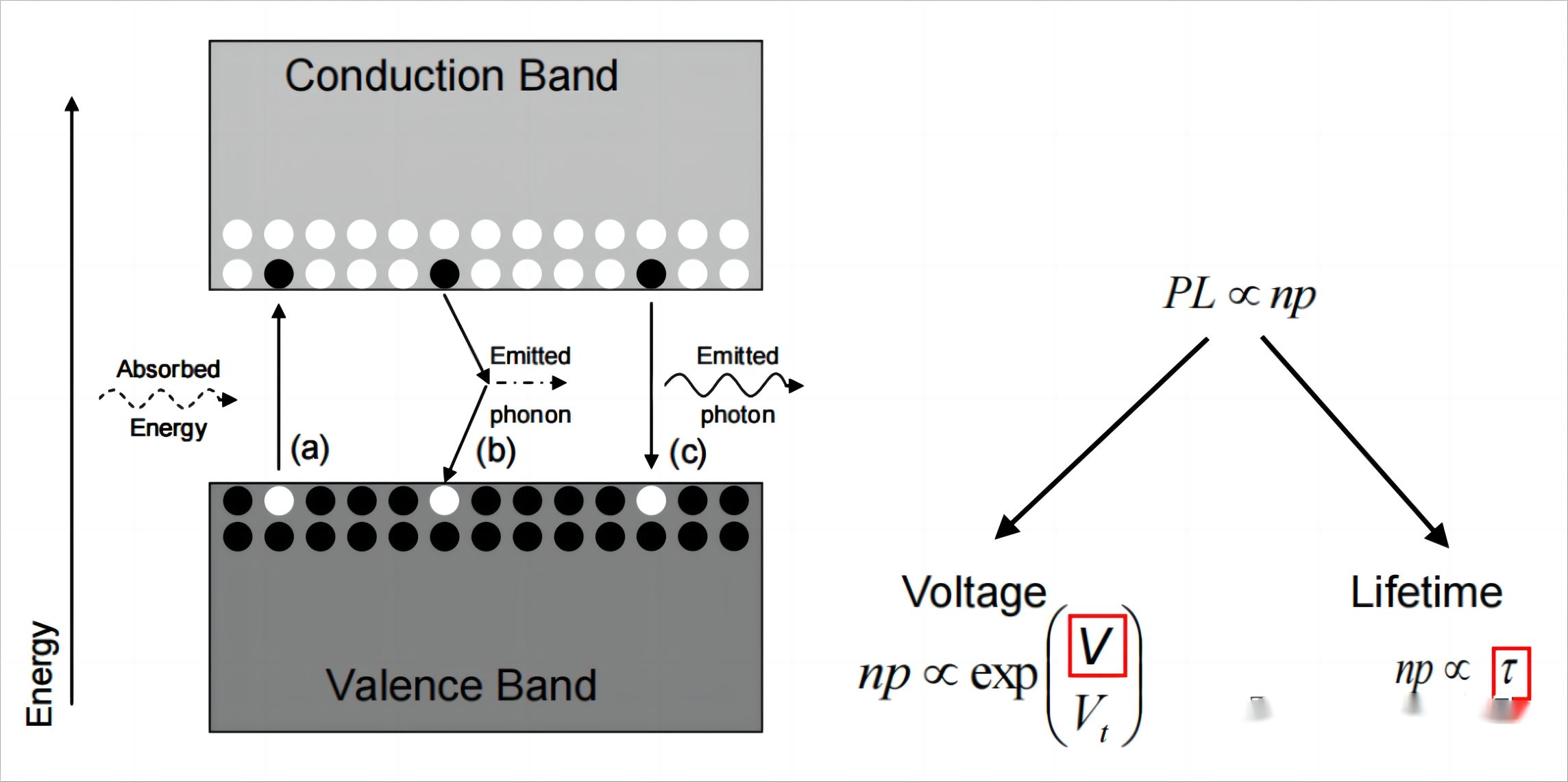 PL imaging interpretation