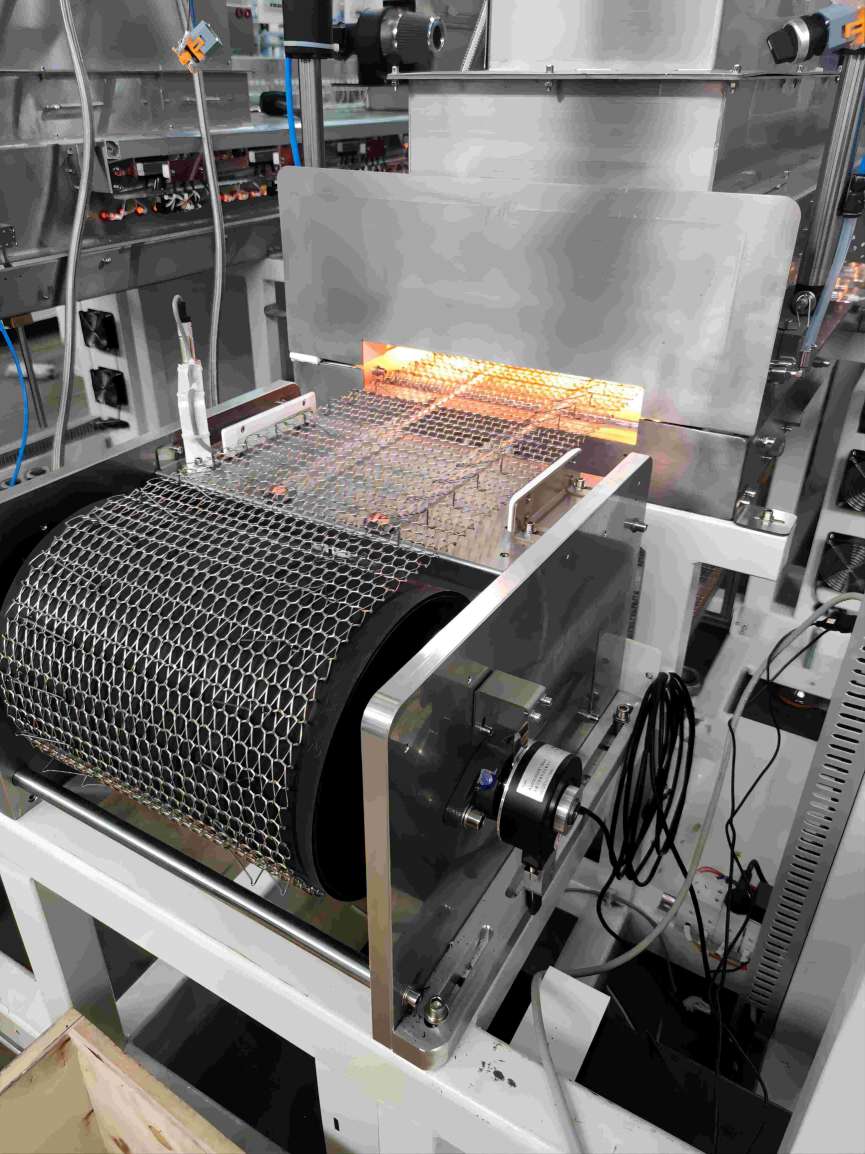 Sintering process of solar cells
