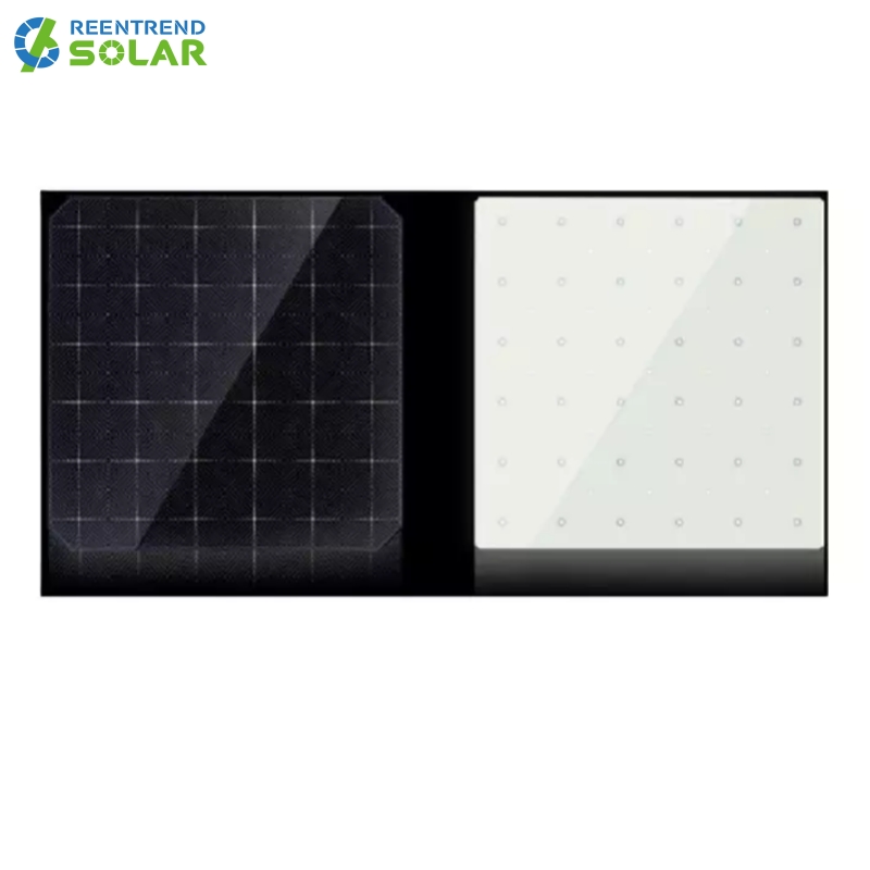 Monocrystalline 166mm M6 MWT Solar Cell